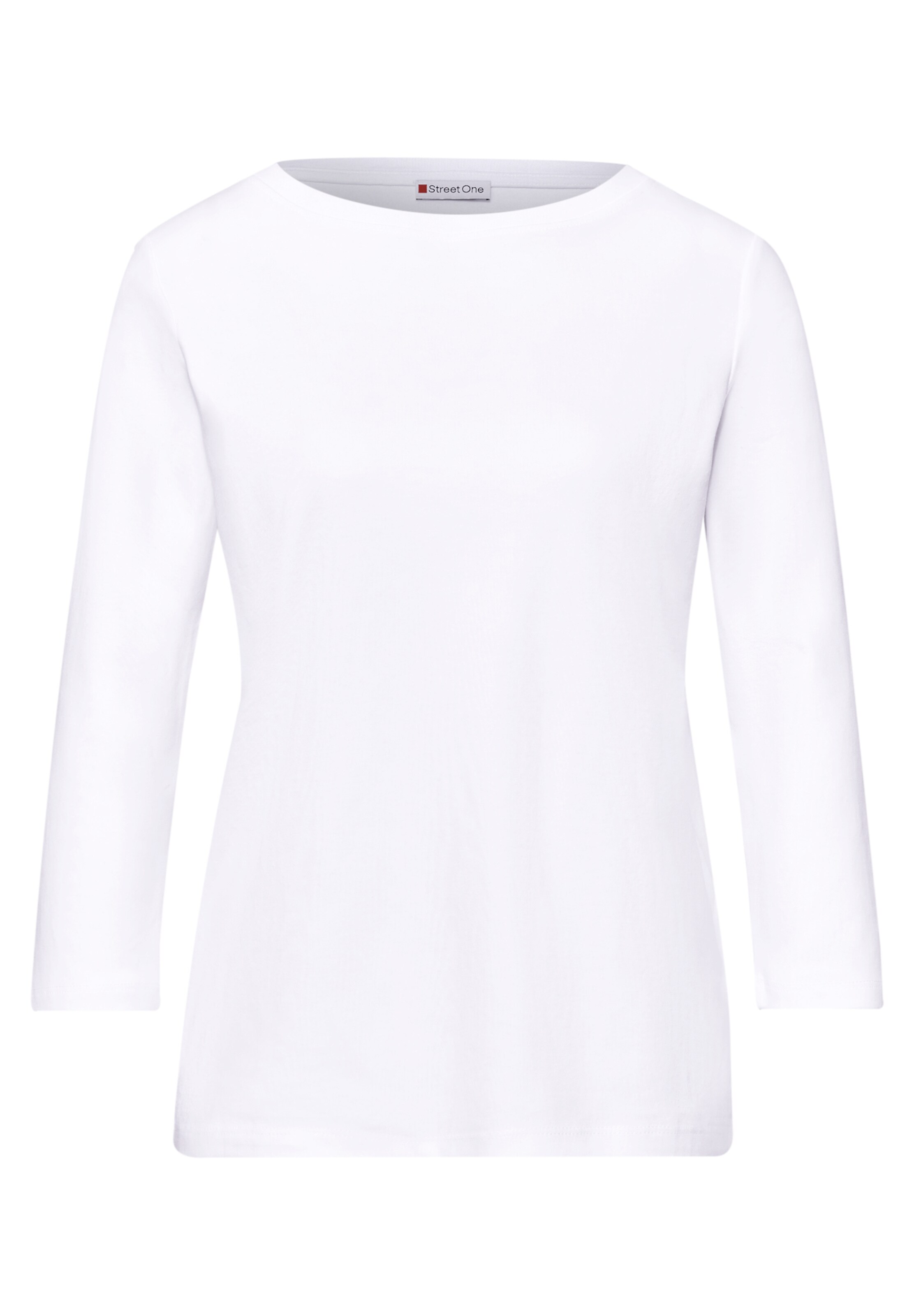 STREET ONE Shirt in Weiß: Vorderseite