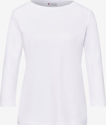 STREET ONE Shirt in Weiß: Vorderseite
