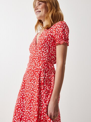 Happiness İstanbul Poletna obleka | oranžna barva