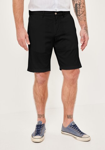 REDPOINT Regular Bermuda in Schwarz: Vorderseite