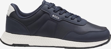 BOSS Sneakers in Blue: front