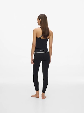 Karl Lagerfeld - regular Leggings 'Athleisure' en negro