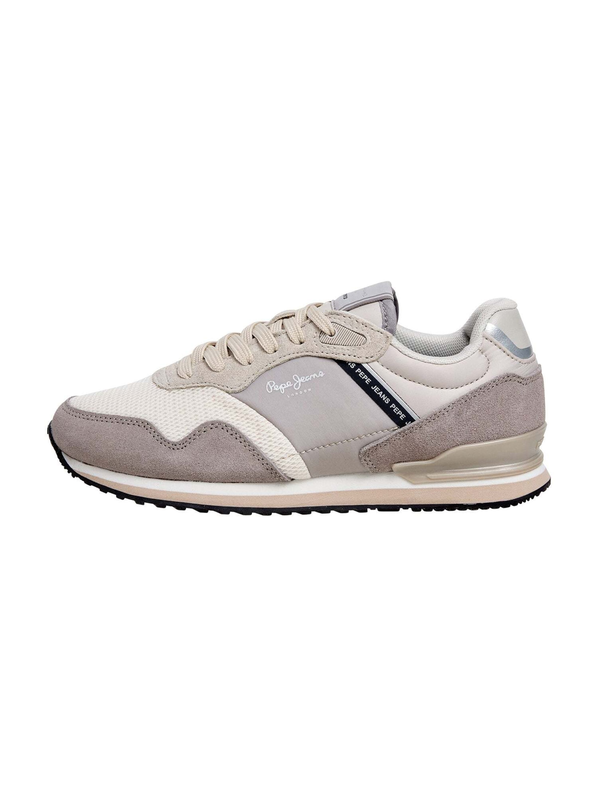 Pepe Jeans Platform trainers 'LONDON' in Grey: front