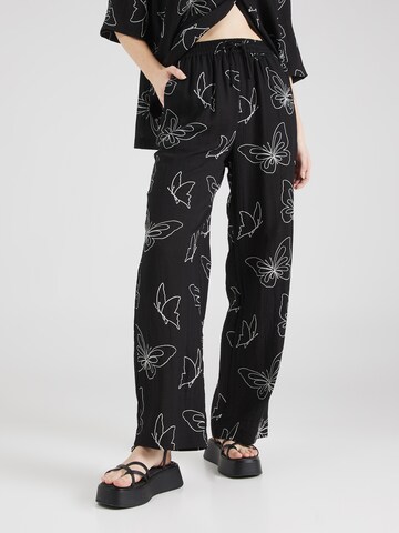 Wide Leg Pantalon 'Sea Breeze' florence by mills exclusive for ABOUT YOU en noir : devant