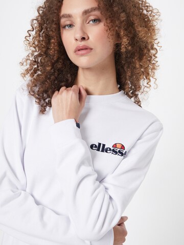 ELLESSE Sweatshirt 'Triome' i vit