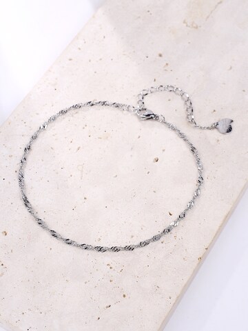 Hey Happiness Fußschmuck 'Singapore' in Silber