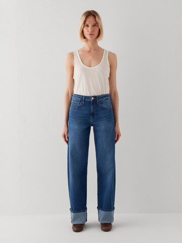 Mavi Flared Jeans 'Sandra' in Blue: front