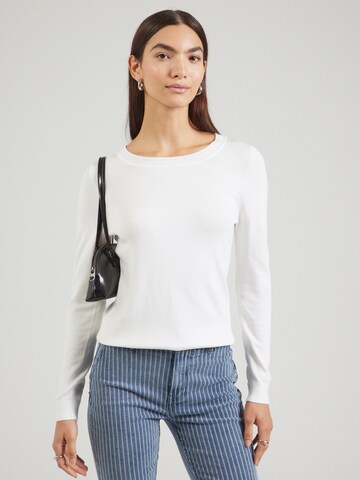 COMMA Sweater in White: front