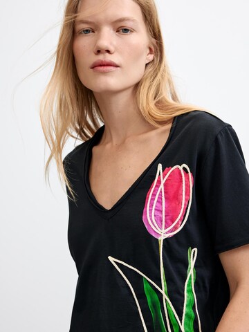 Desigual Μπλουζάκι σε μαύρο