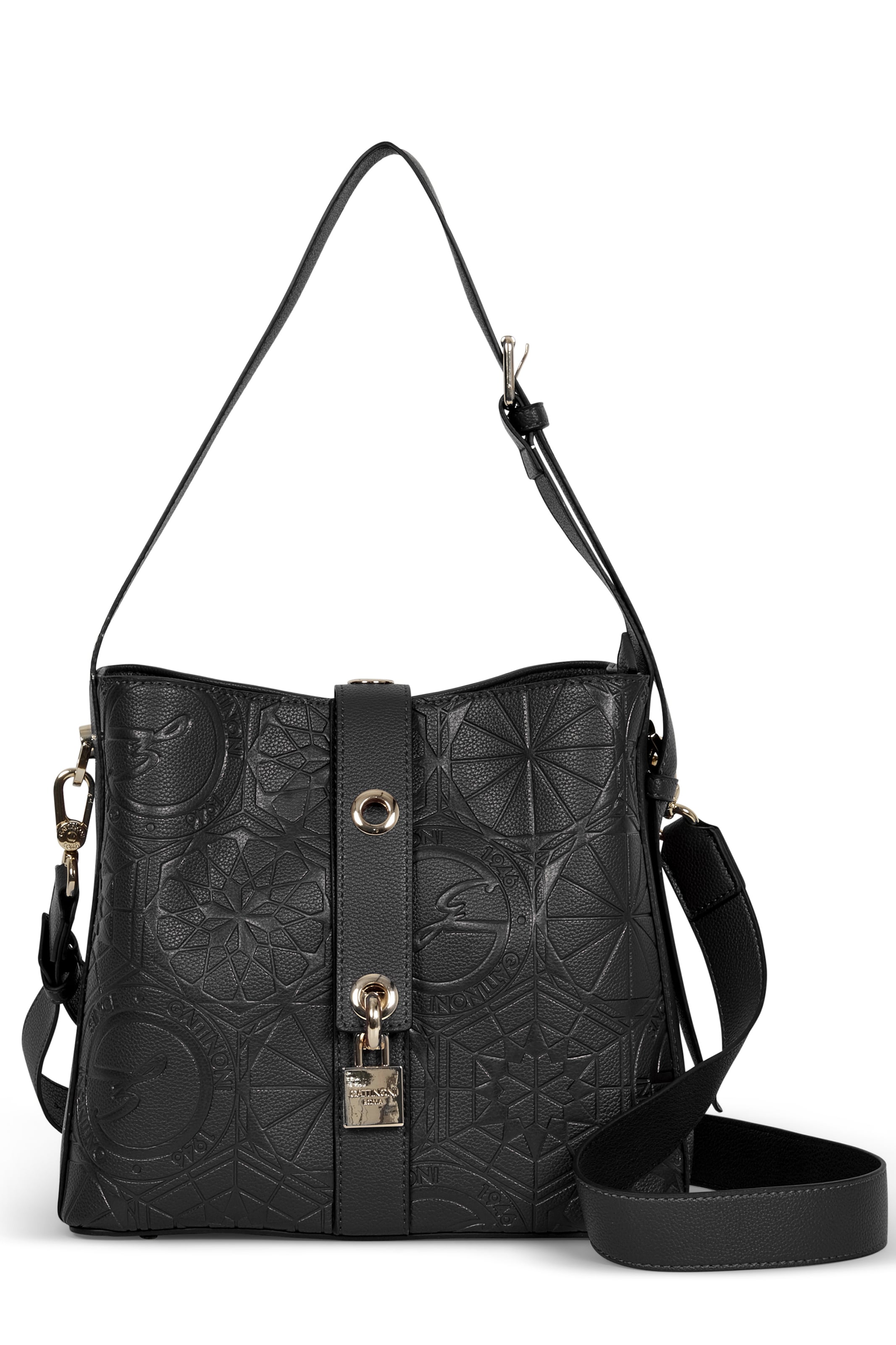 Gattinoni Shoulder Bag ' Teodosia ' in Black: front