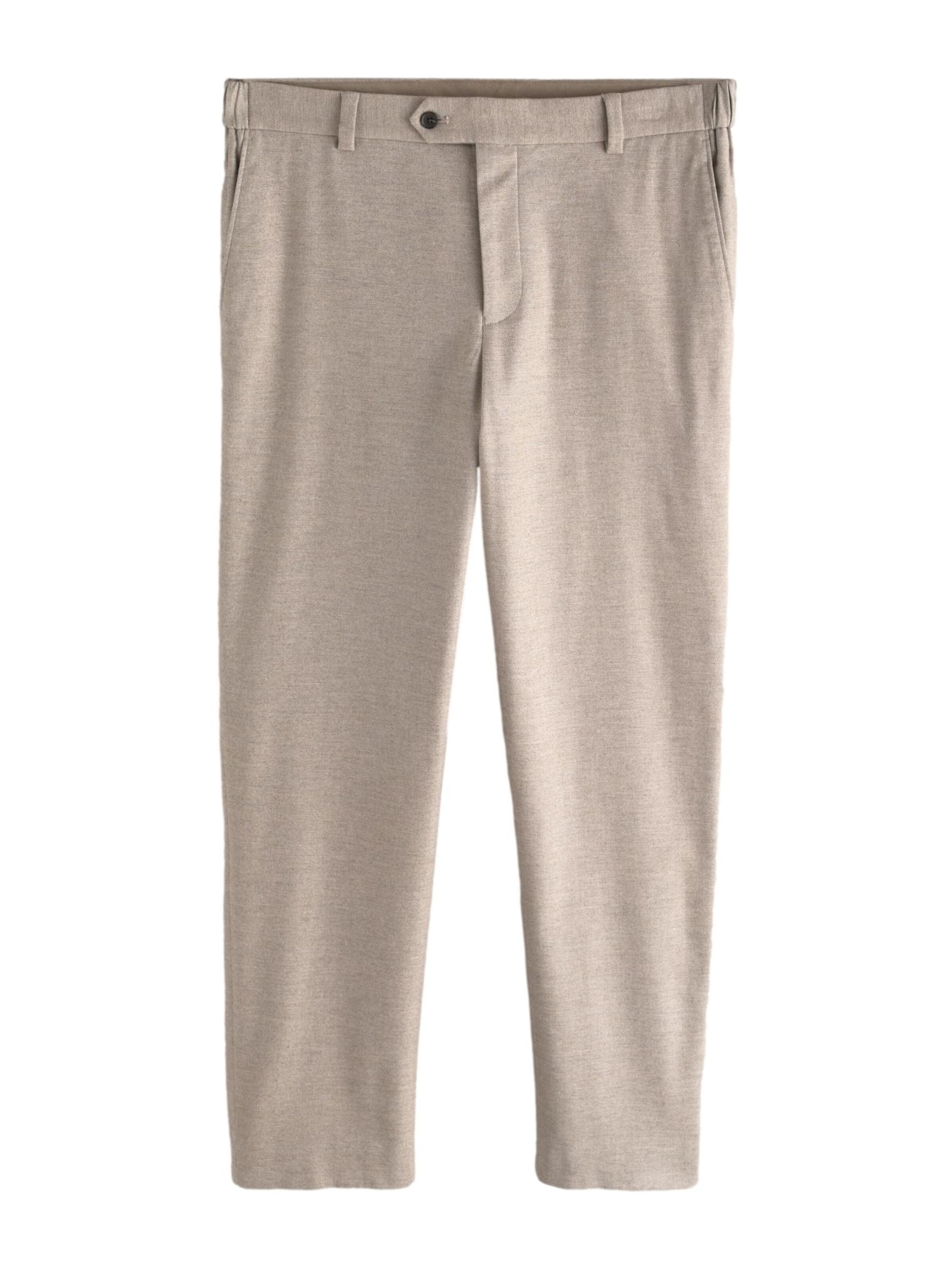 Next Bukser med fals i beige: forside