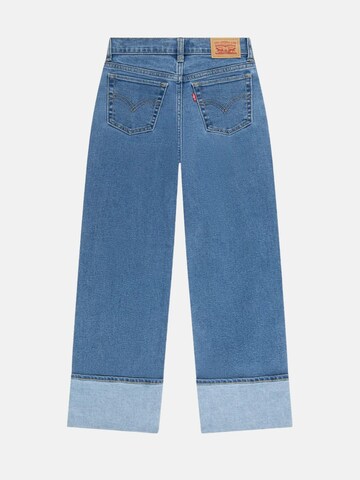 Levi's Kids Szeroka nogawka Jeansy w kolorze niebieski