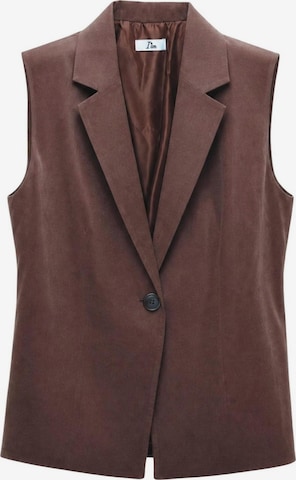 Gilet da completo 'Monopetto' di I AM in marrone: frontale