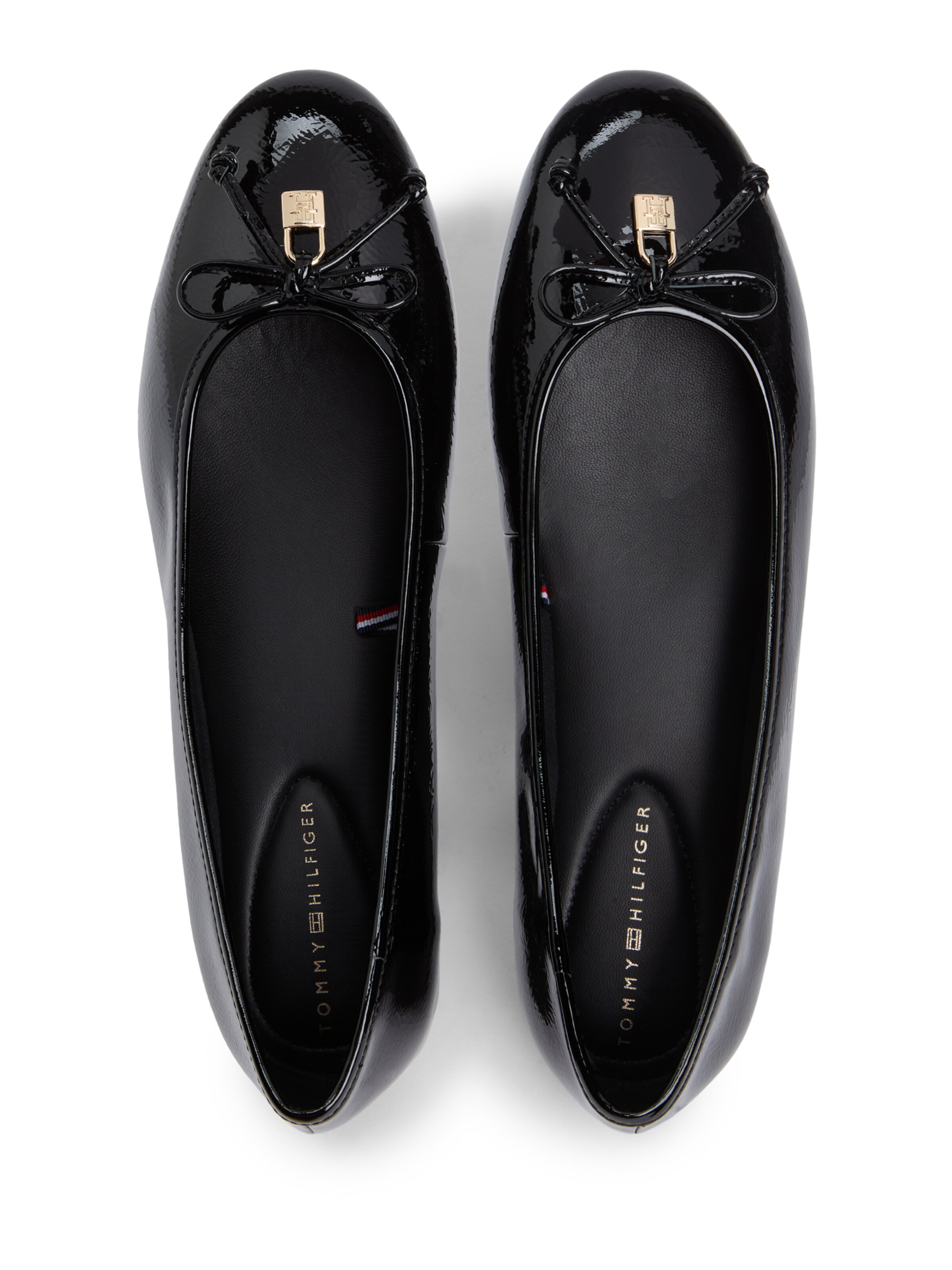 TOMMY HILFIGER Baleríny – černá