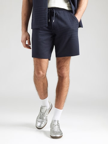SCOTCH & SODA Regular Trousers in Blue: front