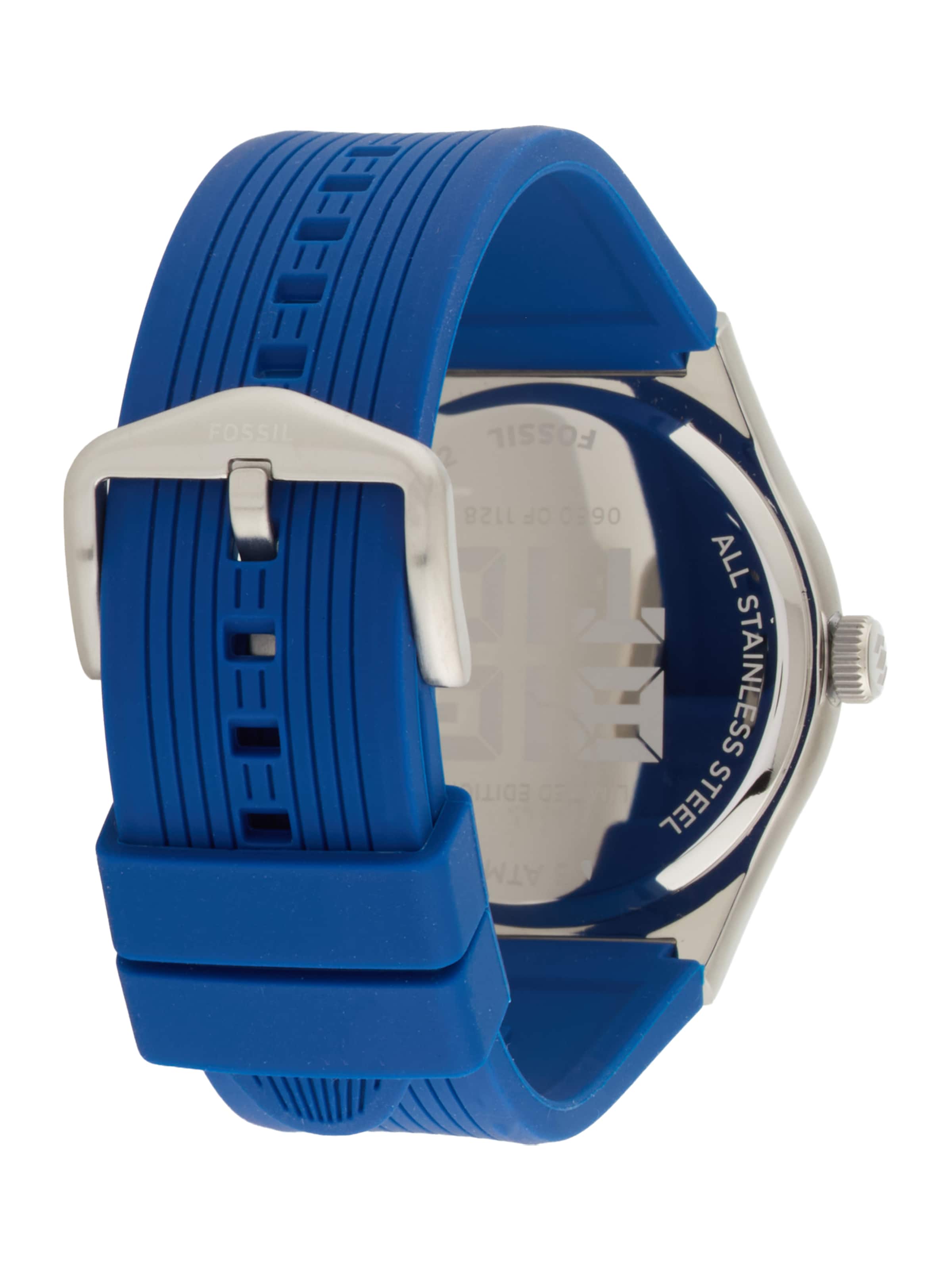 FOSSIL - Reloj analógico 'ARCHIVAL BIG TIC - France' en azul