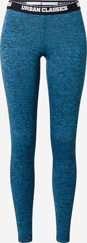 Leggings Urban Classics en bleu : devant