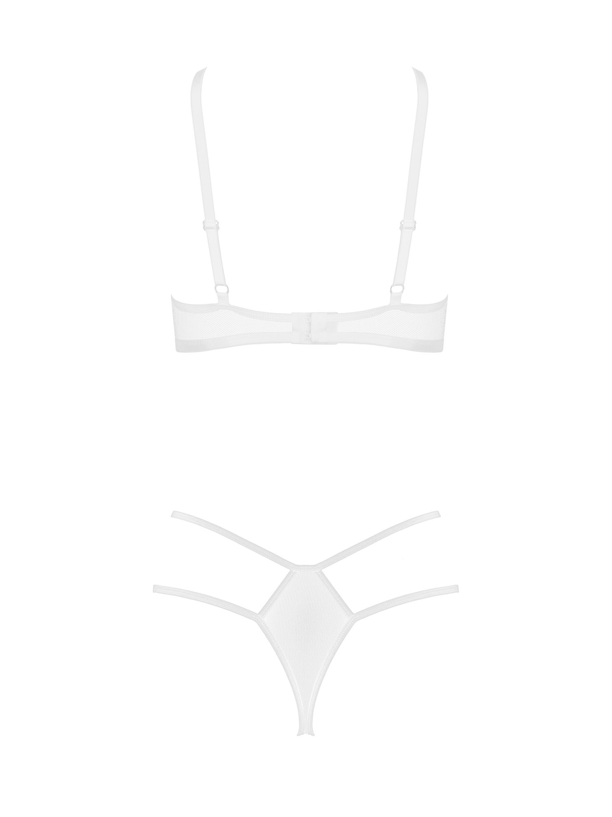 SpaLeXLine Balconette Underwear Sets 'Sinon' in White