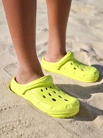 Next Open schoenen in Geel: voorkant