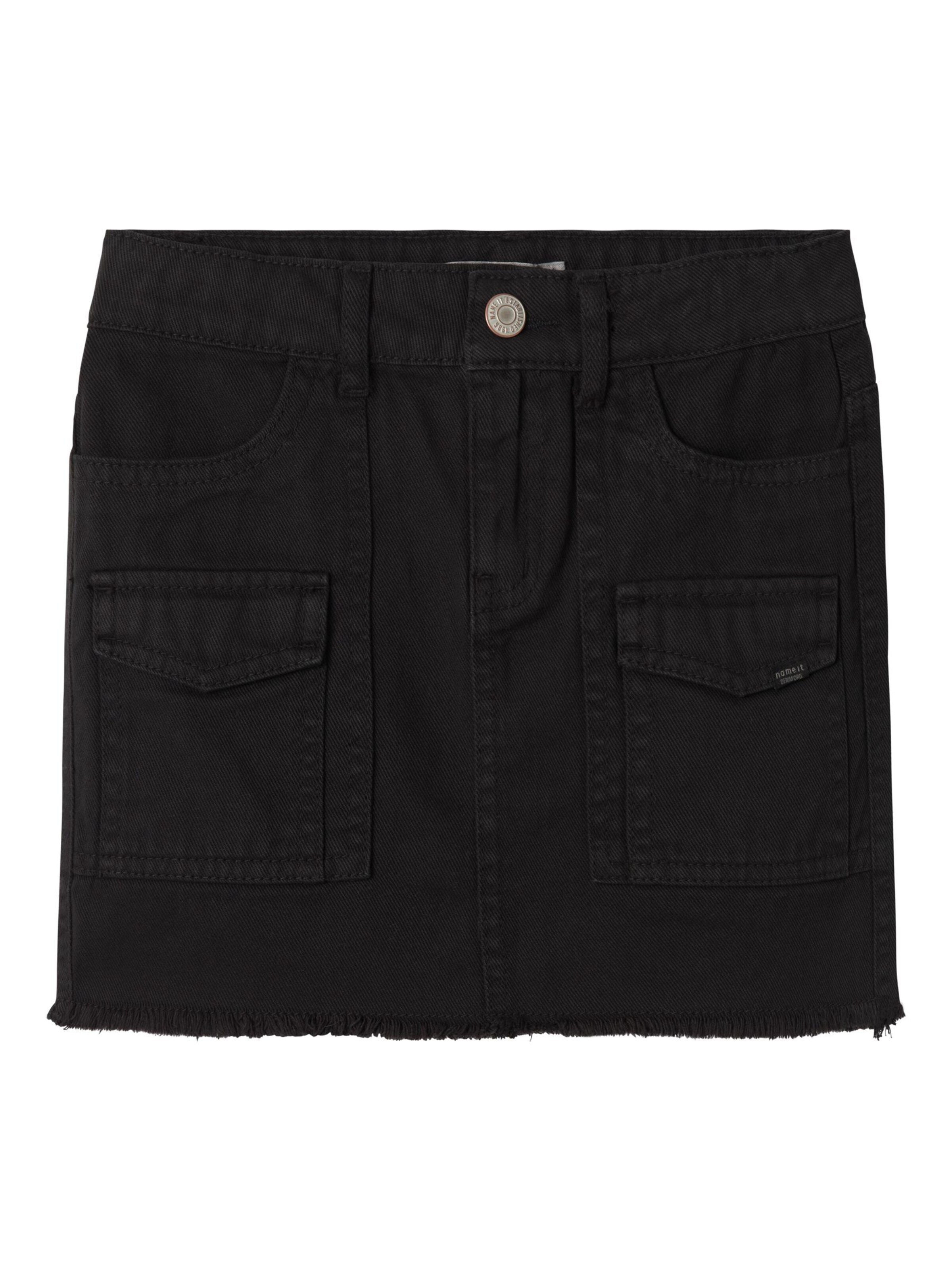 Jupe NAME IT en noir : devant