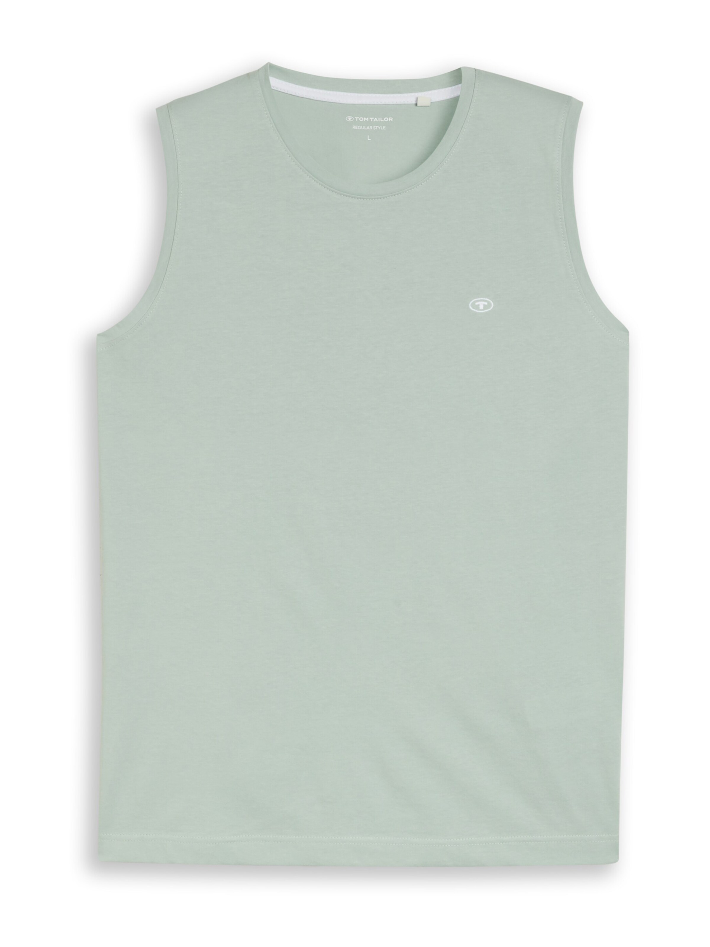 T-Shirt TOM TAILOR en vert : devant