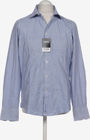 Ben Sherman Button Up Shirt in L in Blue: front