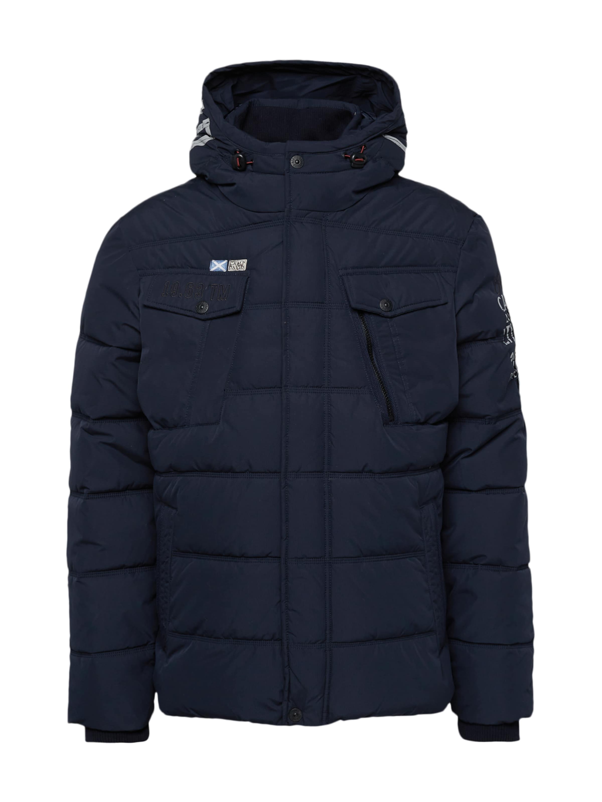 CAMP DAVID Jacke in Blau: Vorderseite