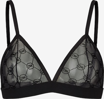 OW Collection Bra 'MONA' in Black: front