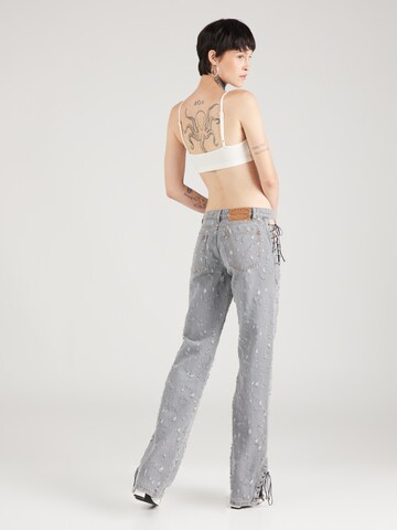 Chiara Ferragni Regular Jeans in Grau