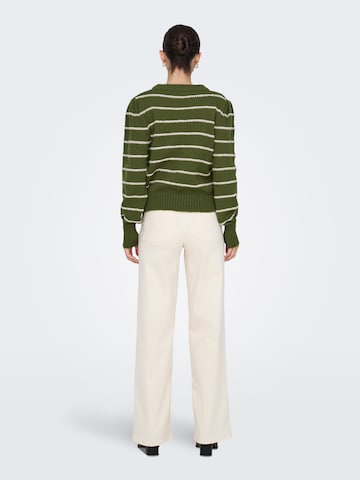 JDY Pullover 'JDYSIGRID' in Grün