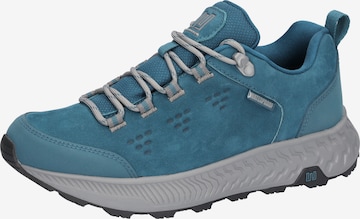 WALDLÄUFER Schnürschuh in Blau: Vorderseite