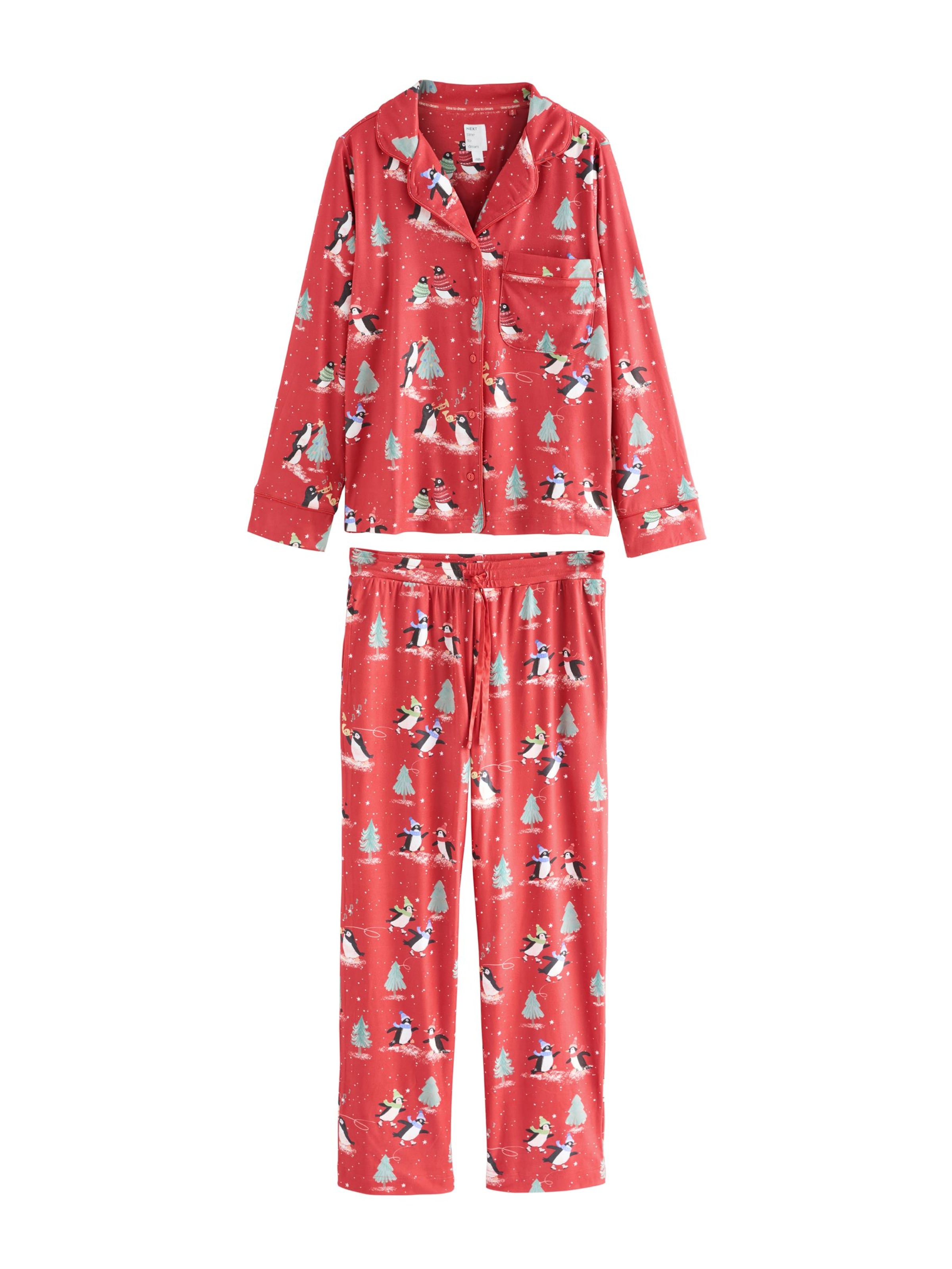 Next Pyjamas i röd: framsida
