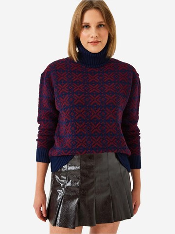 Bianco Lucci Trui in Blauw