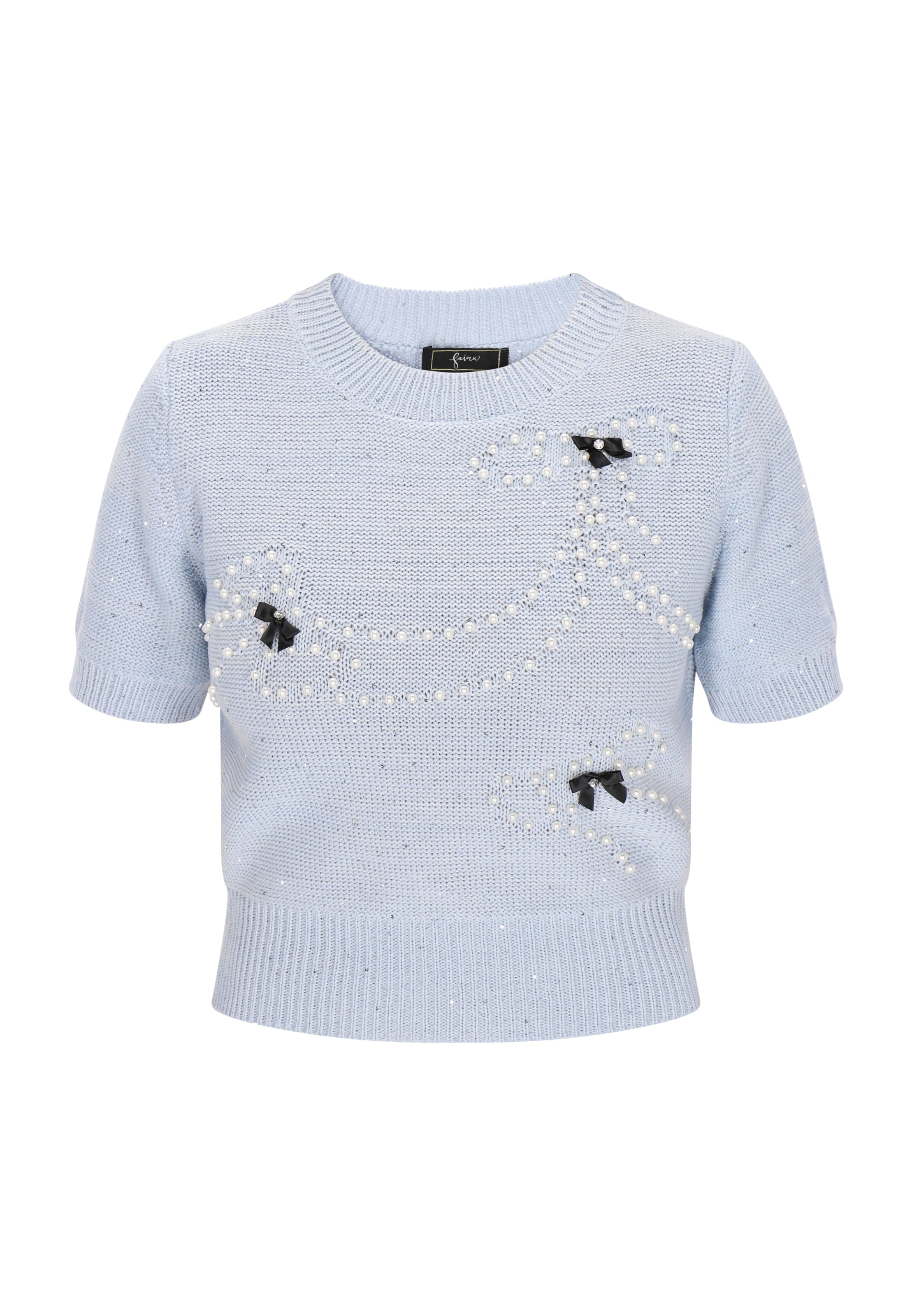 faina Свитер 'Fashion Look' в Синий: спереди