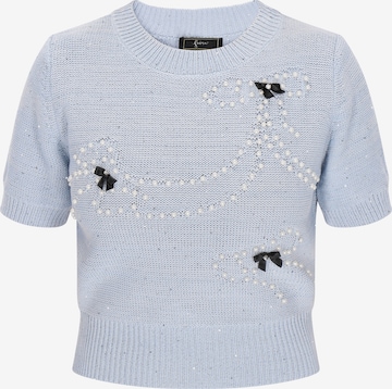 mėlyna faina Megztinis 'Fashion Look': priekis