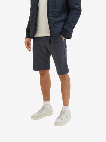 TOM TAILOR Slimfit Shorts in Blau