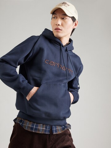 Carhartt WIP Sweatshirt in Blauw: voorkant