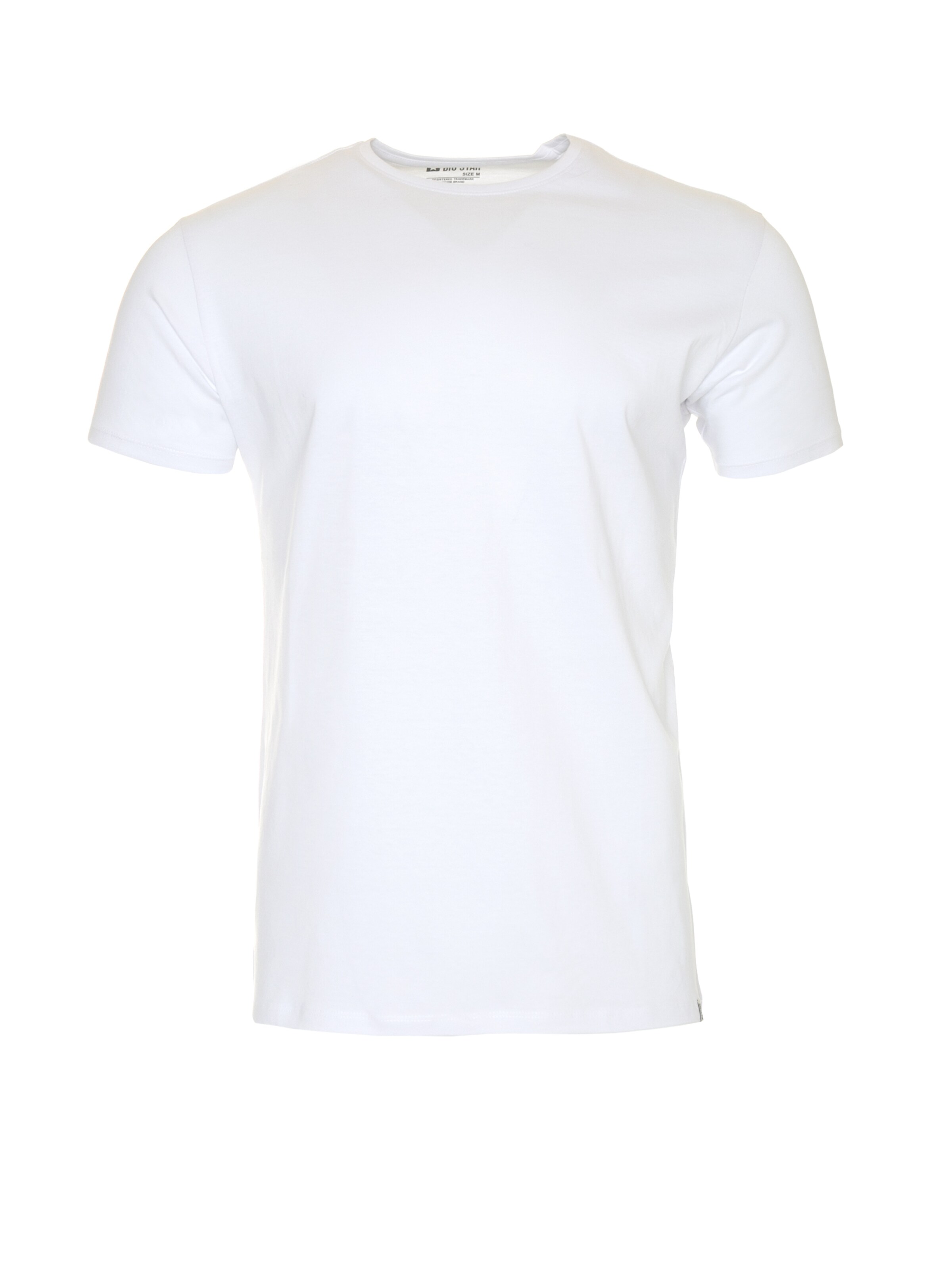 BIG STAR Shirt in Wit: voorkant