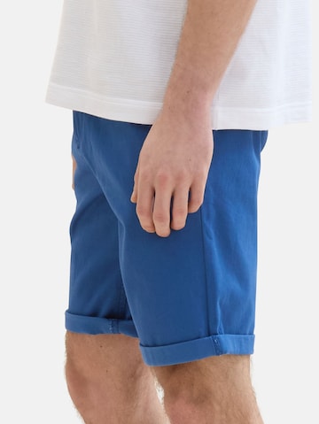 TOM TAILOR Slimfit Shorts in Blau