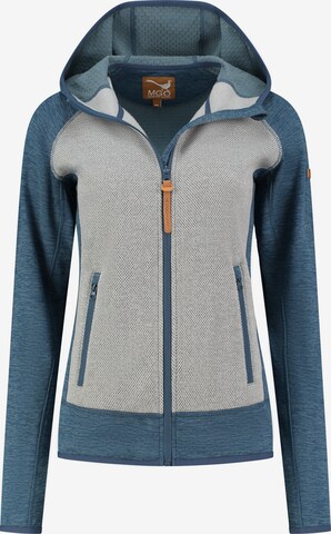 MGO Gebreid vest 'Clara' in Blauw