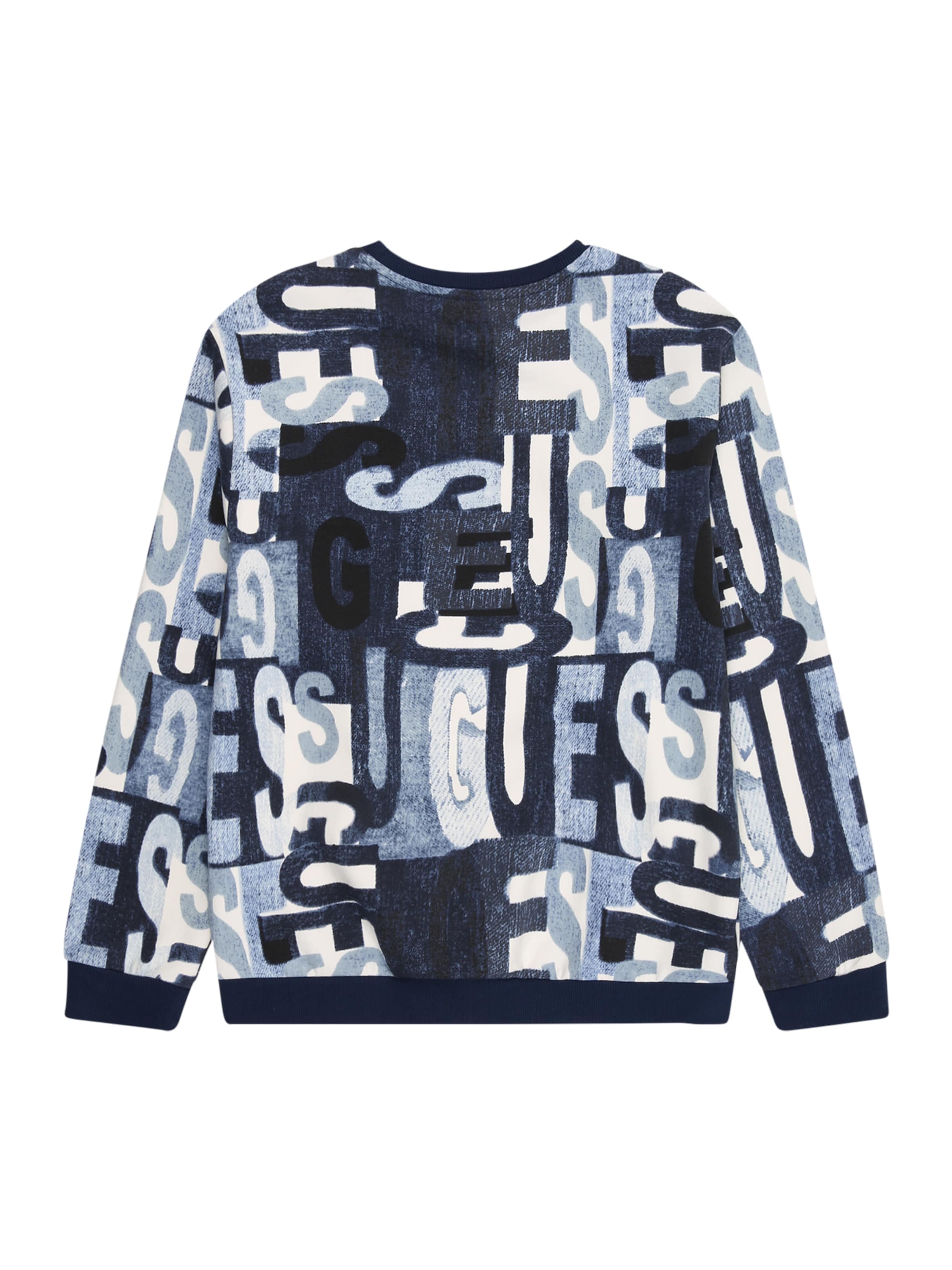 GUESS Sweatshirt in Blauw