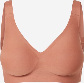 LingaDore Bralette Bra in Brown: front