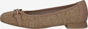 CAPRICE Ballet Flats in Brown