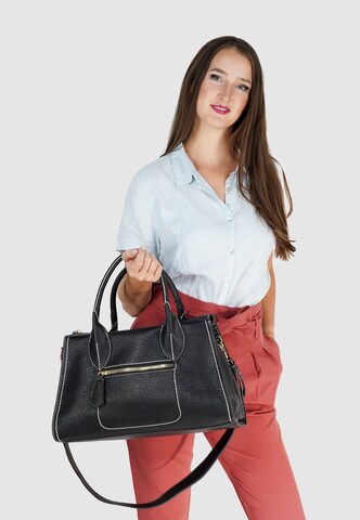 HARPA Handbag 'IVER' in Black: front