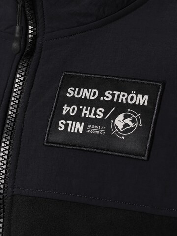 Nils Sundström Fleece Jacket in Black