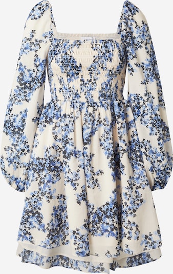 & Other Stories Mekko värissä ecru / kuninkaallisen sininen / musta, Tuotenäkymä