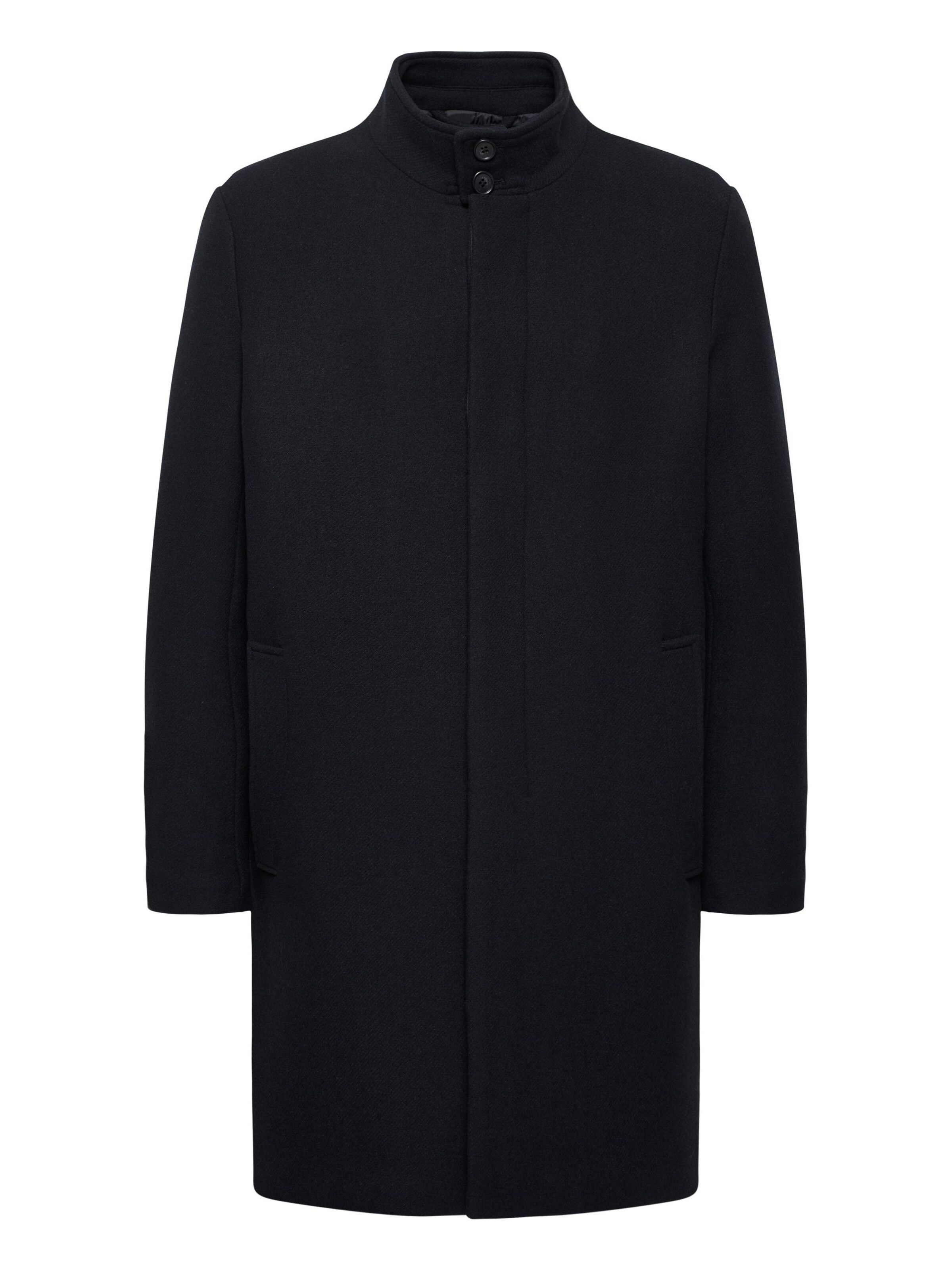 Cappotto invernale 'CFGonzola' di Casual Friday in nero: frontale