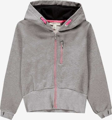 ESPRIT Zip-Up Hoodie in Grey: front