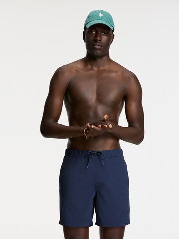 Shiwi Board Shorts 'Nick' in Blue: front