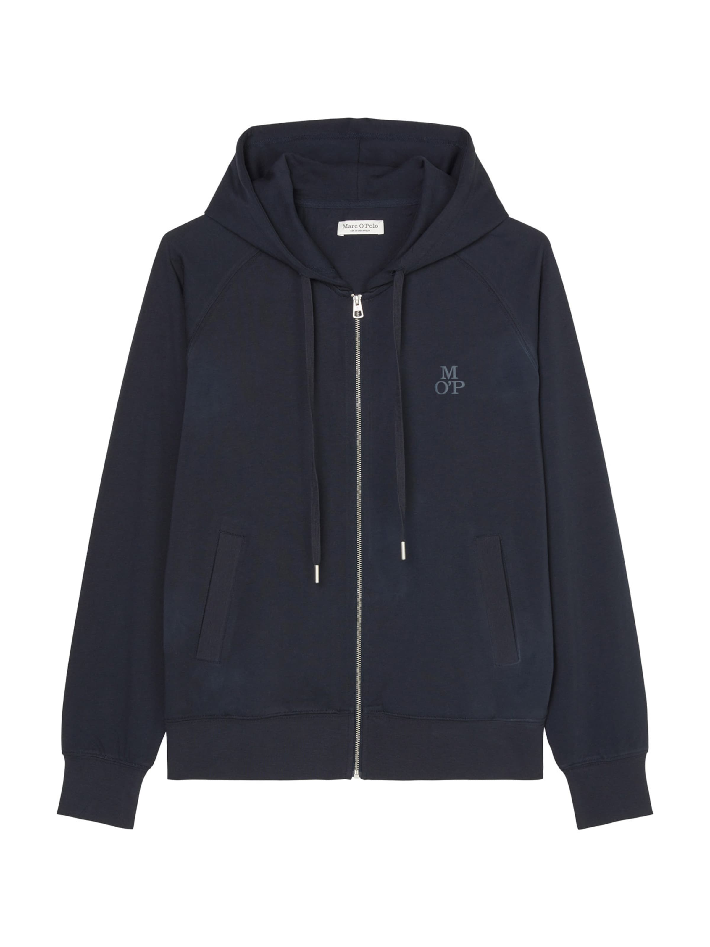 Veste de survêtement ' Heavy Jersey ' Marc O'Polo en bleu : devant